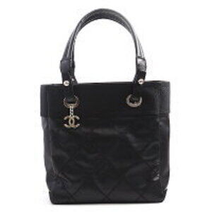 Chanel Paris Biarritz Tote Bag Black
